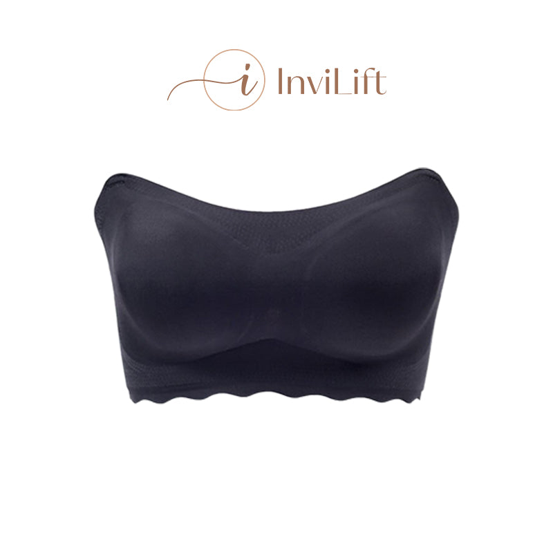 2023 Plus size Sexy Strapless Invisible Push Up Bra