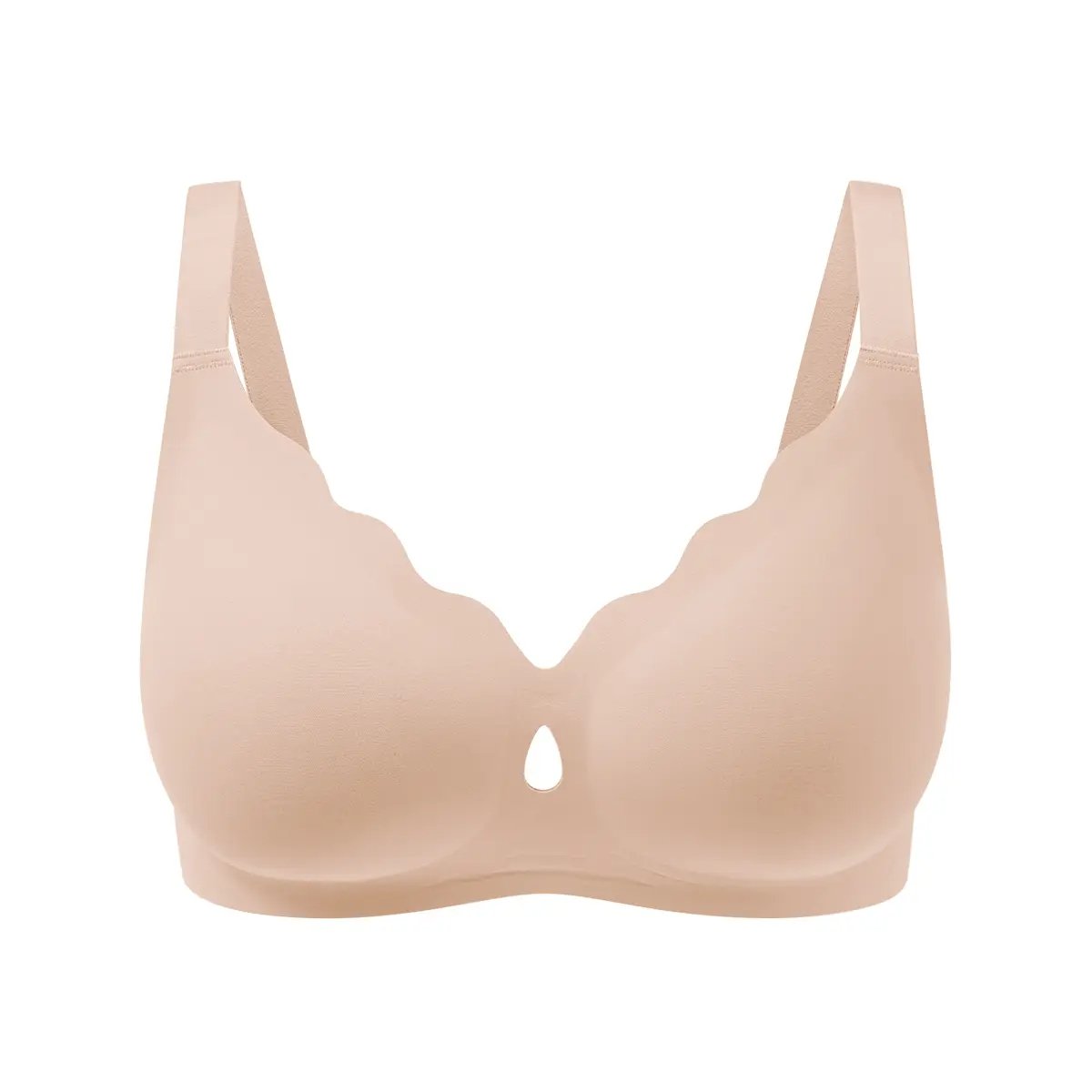 💥Bras for Women No Underwire Wave Push Up Wireless Bra