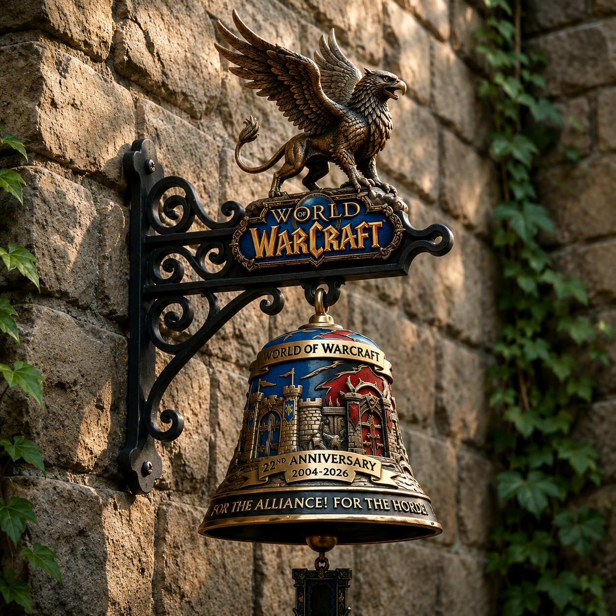 ✨USA 250th Anniversary Patriotic Eagle Wall Bell | Celebrate 250 Years of Freedom