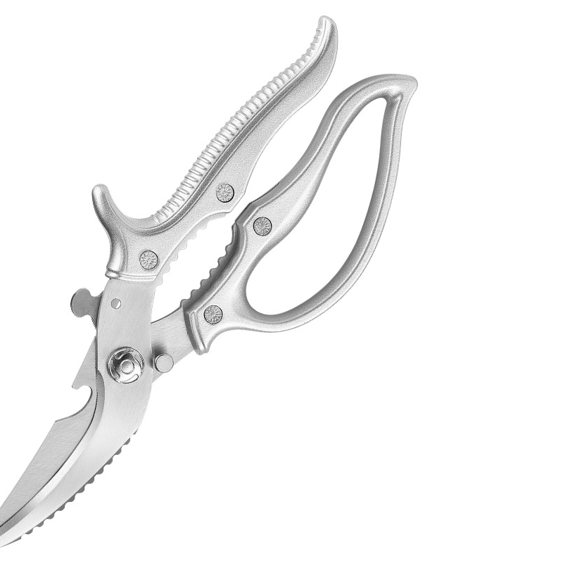 βοΈ LIMITED TIME 50% OFF! β‘ Heavy-Duty Multifunction Kitchen Shears β 4-in-1 Tool with Fish Scaler, Bottle Opener & Safety Lock πͺ