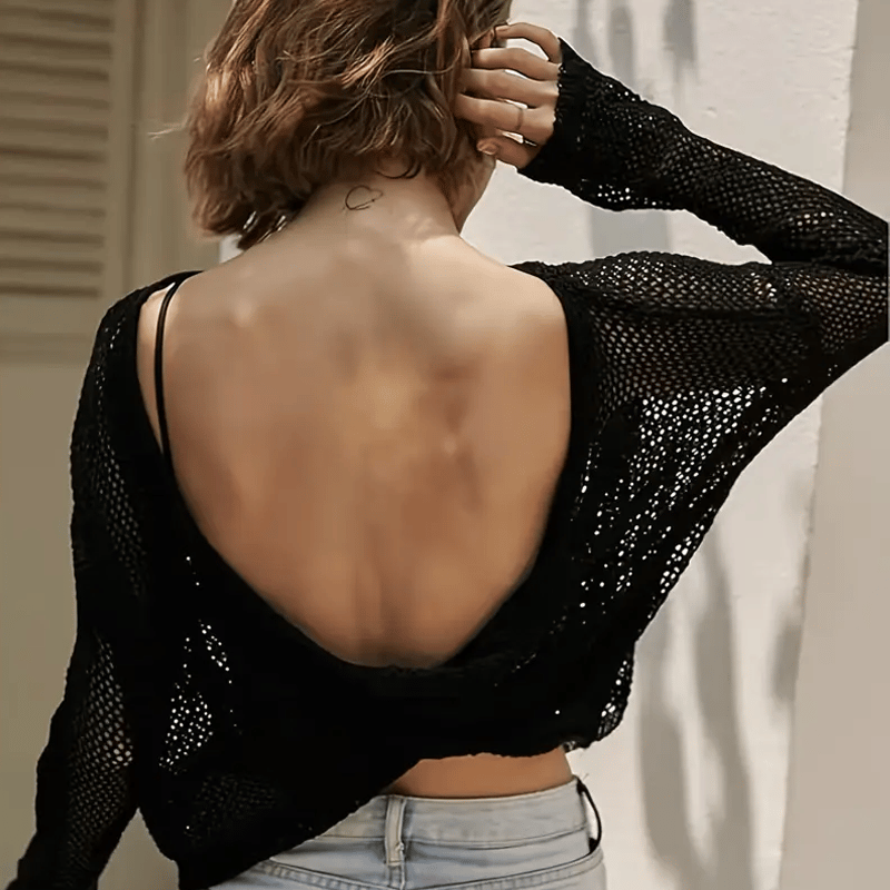 💗Women's Solid Color Wireless Backless Bra