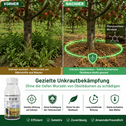 ✅👍Ultimatives Profi-Unkrautvernichter-Konzentrat: 1 Kappe für 1000 m² – Sichtbar in 3 Stunden & 3-fache Geld-zurück-Garantie！