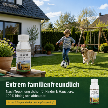 ✅👍Ultimatives Profi-Unkrautvernichter-Konzentrat: 1 Kappe für 1000 m² – Sichtbar in 3 Stunden & 3-fache Geld-zurück-Garantie！