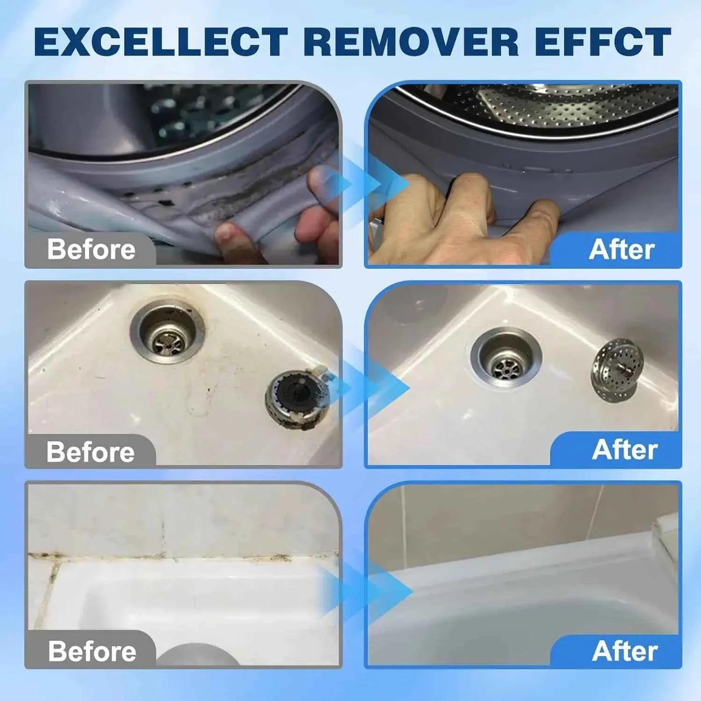 🔥Last Day 55% OFF🔥Home Stain Cleaner Gel with Scrub Brush-No More Stain✨