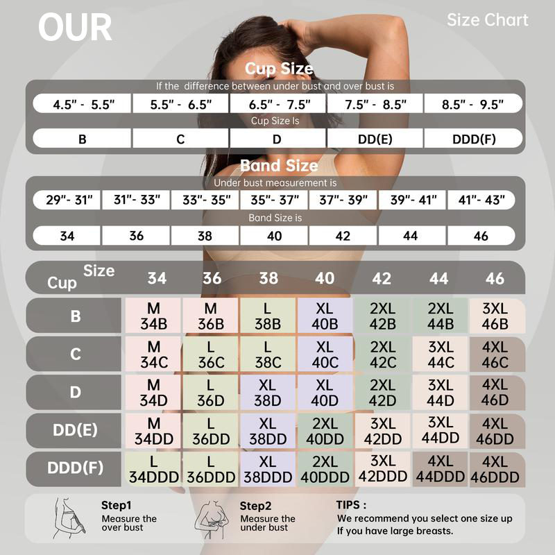 💥Women Jelly Bras Wirefree Full Coverage No Underwire Everyday Bras💖