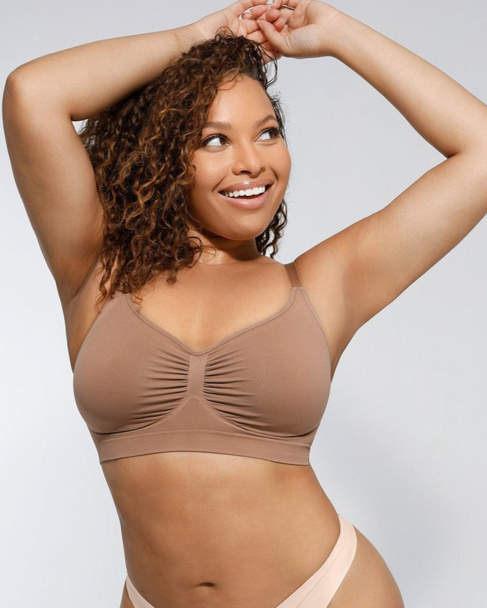 Full Coverage Seamless Natural Lift Bra