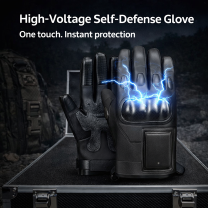 Tactical Pro High‑Voltage Self‑Defense Glove One touch. Instant protection.