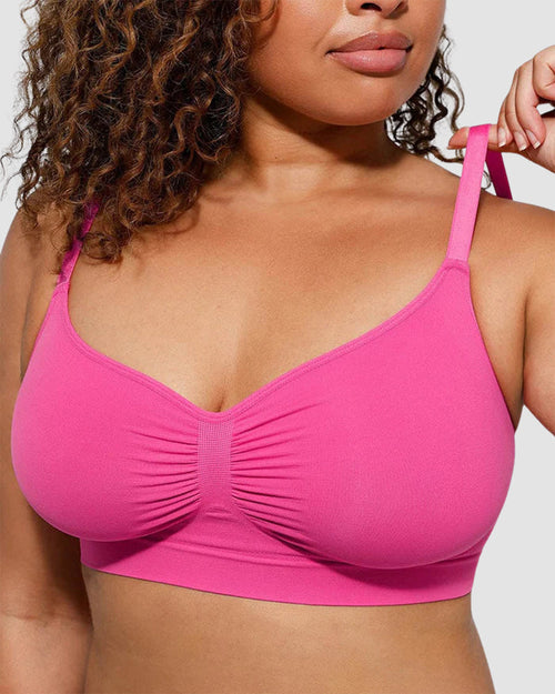 Full Coverage Seamless Natural Lift Bra