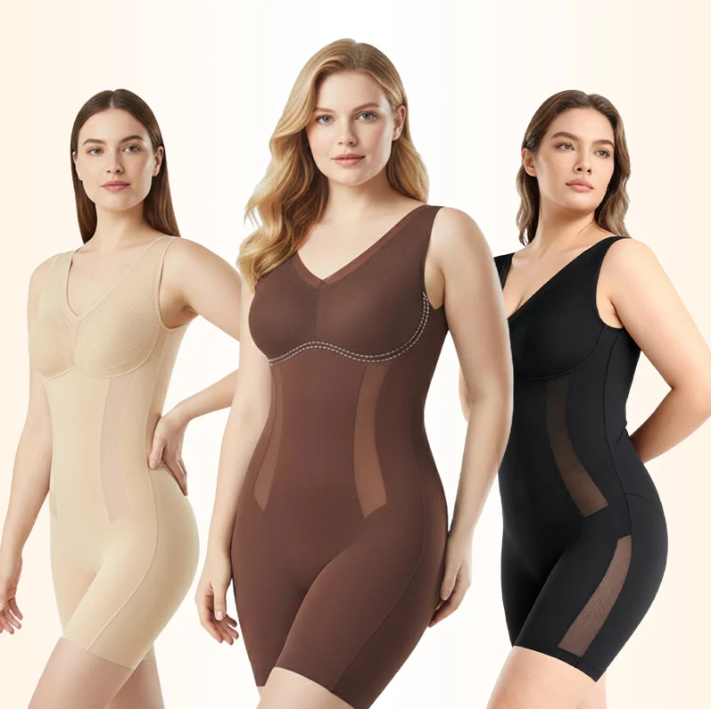 💥95K+ SOLD!💥Tummy Tuck & Hip Lift Traceless One-piece Shapewear