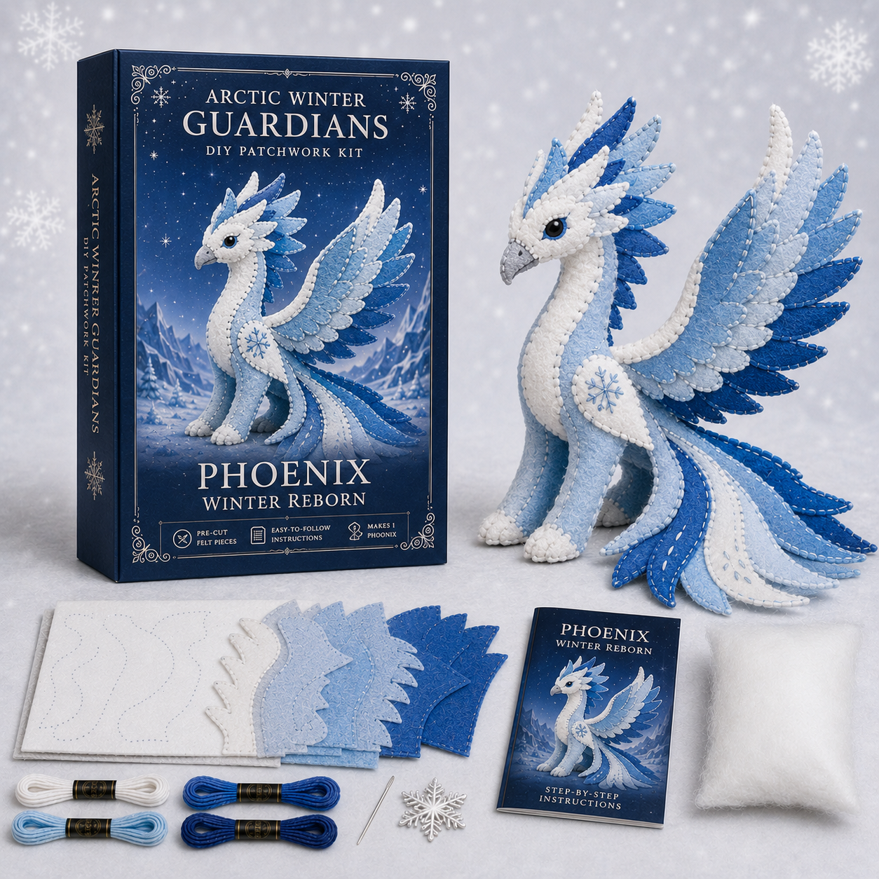 Arctic Winter Guardians DIY Patchwork Kit –🔥Last 4 hours 🔥Buy 2 Get 1 FREE