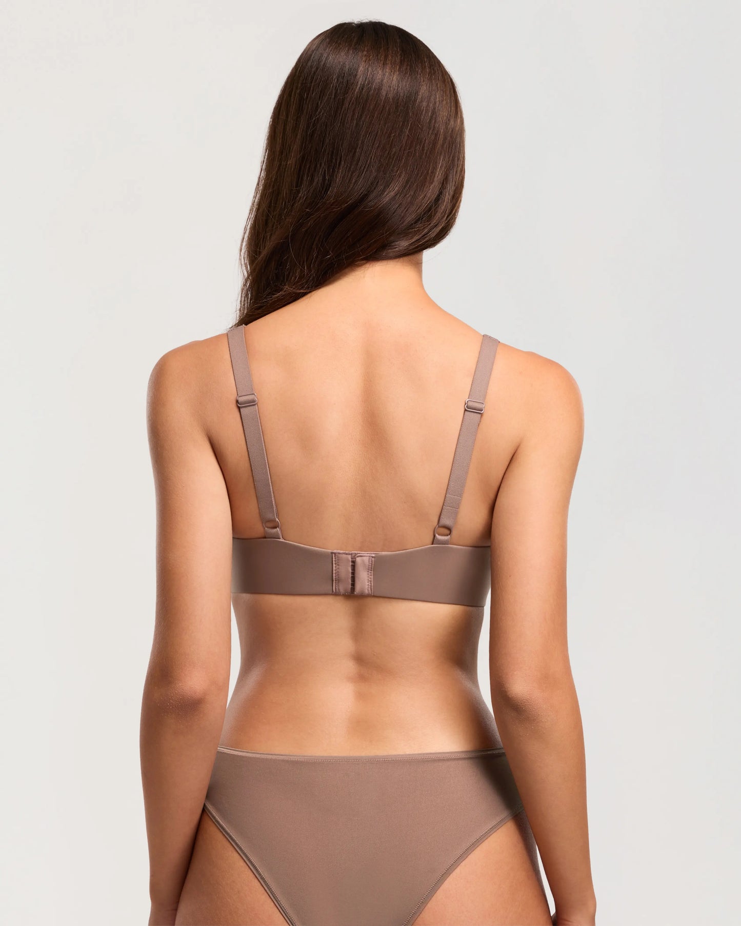 Underwire Support Seamless Unlined Balconette Bra