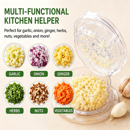 🧄2 PCS Manual Garlic Twister Mincer Kitchen Gadget Gift