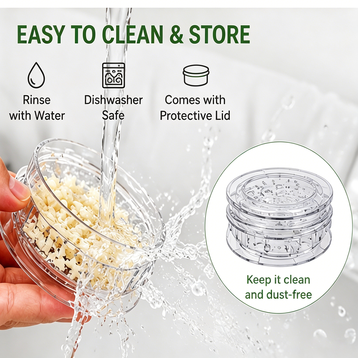🧄2 PCS Manual Garlic Twister Mincer Kitchen Gadget Gift
