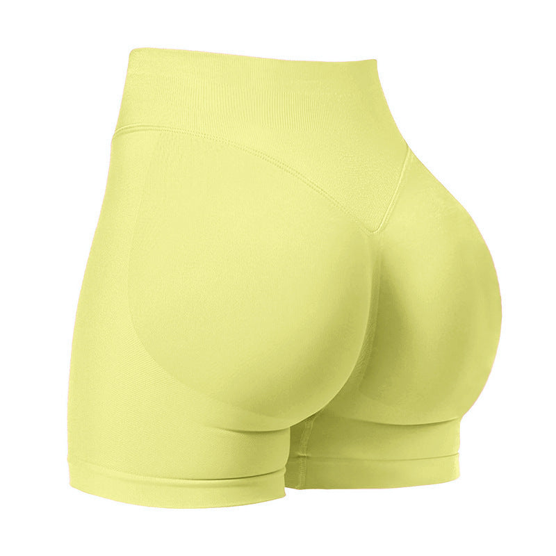 🔥 Coral Canton Impact Shorts: High-Waisted, Butt-Lifting, and Curve-Hugging Compression! 🍑💪