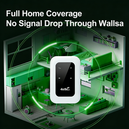🔥Power on and use, free for life📶 All-Network Pocket WiFi – Ready in Seconds No Setup! No Hassle! Just Connect!