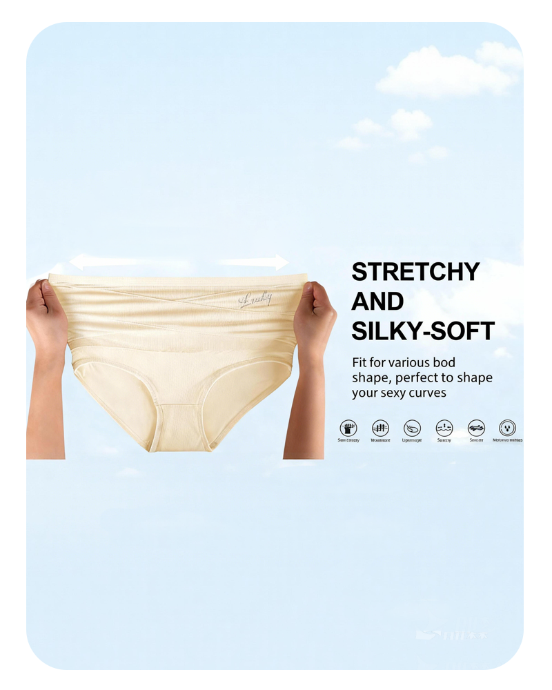 💥Confident Tummy-Crossover Shapewear Panties