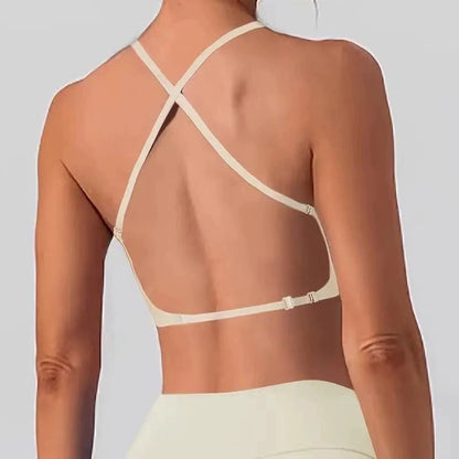 💗Women's Solid Color Wireless Backless Bra