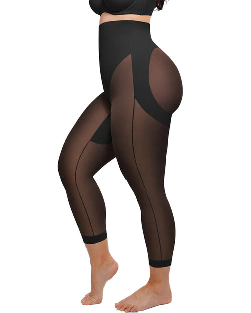 Seamless High-waisted Tummy-controlling Butt-lifting Body-shaping Pants