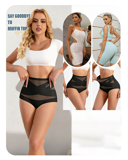 💥Confident Tummy-Crossover Shapewear Panties