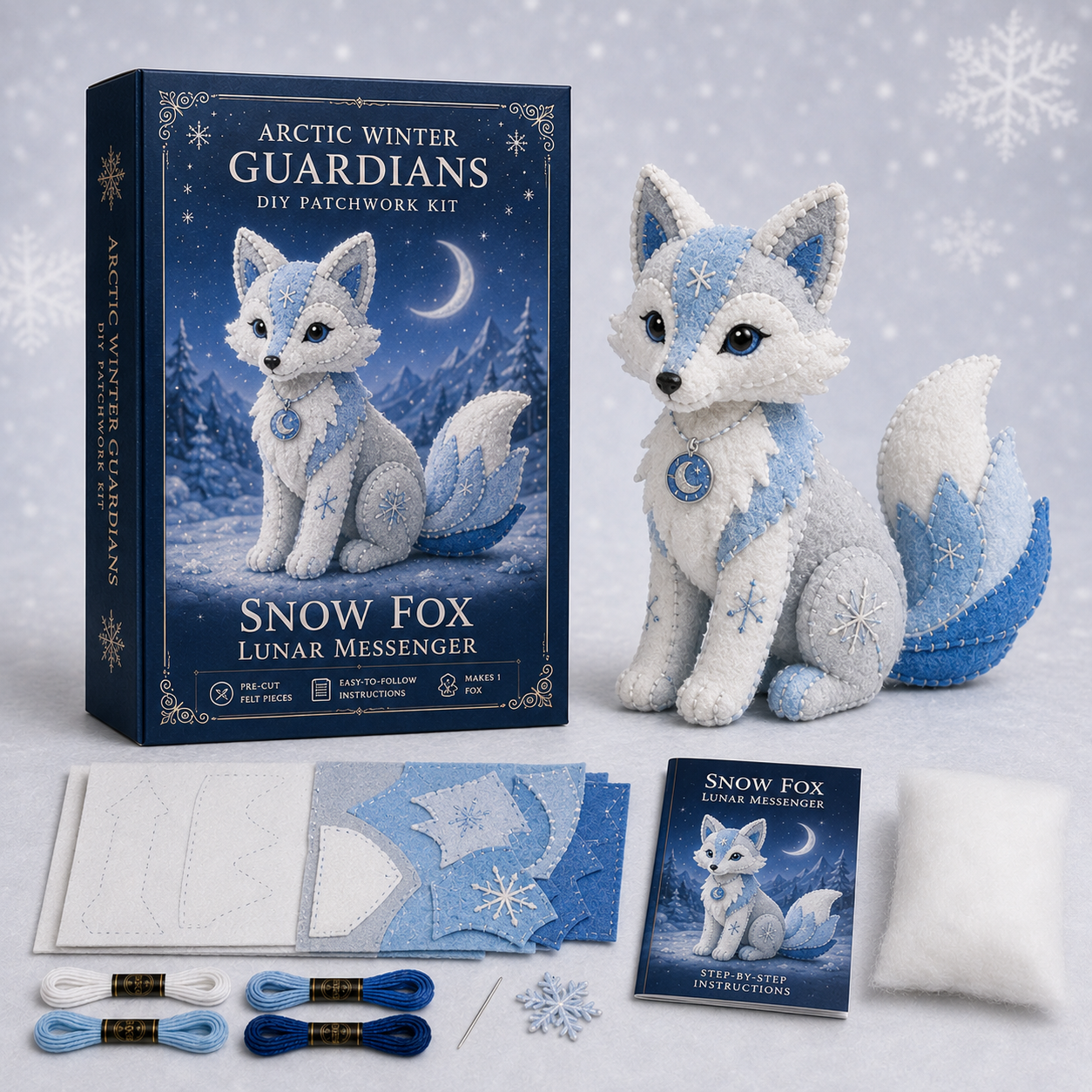 Arctic Winter Guardians DIY Patchwork Kit –🔥Last 4 hours 🔥Buy 2 Get 1 FREE