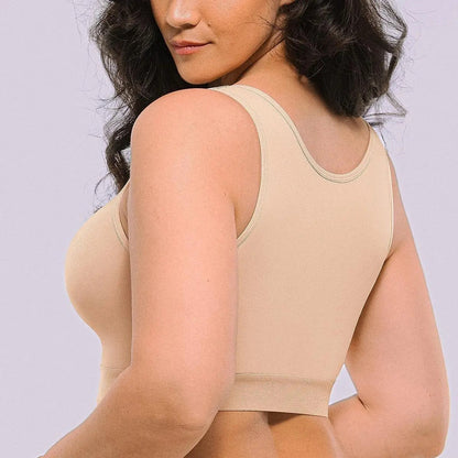 Shapecurve Shapewear with bra Bare Essentials AirSlim Unlined Wireless Back Support Bra
