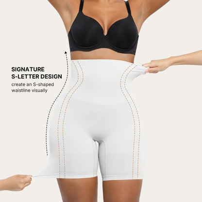 Shapewear Sculpting Shorts for Women Seamless High Waisted Body Shaper Thigh Slimming Underwear