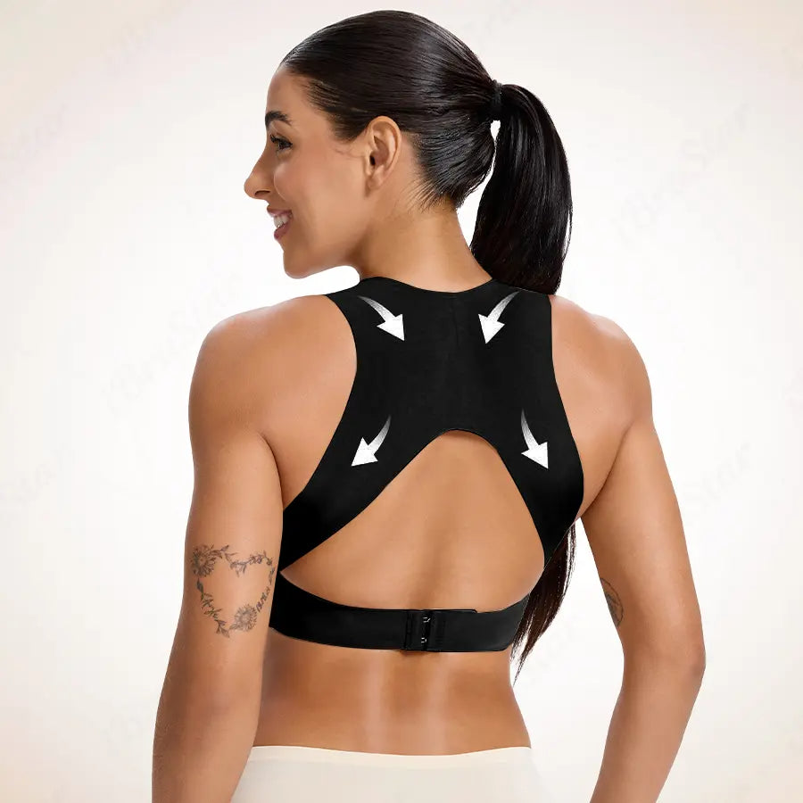 All-Day Comfort: Beige Wireless Sports Bra with Integrated Molded Cups | Seamless Full Coverage Bra for Yoga & Training