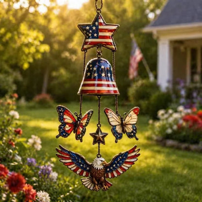 Patriotic 250-Year Anniversary Decorative Wind Chime
