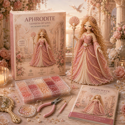 Divine Goddess Beaded Doll DIY Kit – Handmade Mythology Princess Collection