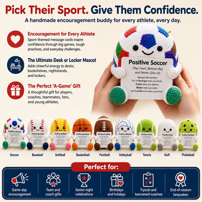 🏅Inspirational Sports-Themed Desk Companion Figurine