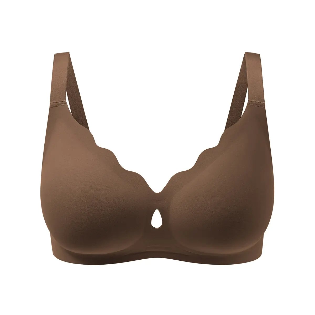 💥Bras for Women No Underwire Wave Push Up Wireless Bra