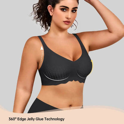 Women Seamless Wireless Everyday Bra Comfortable Push Up Womenswear Full Coverage No Underwire Supportive Bra