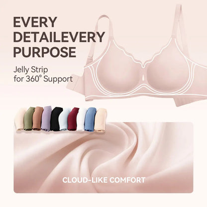 💥Bras for Women No Underwire Wave Push Up Wireless Bra