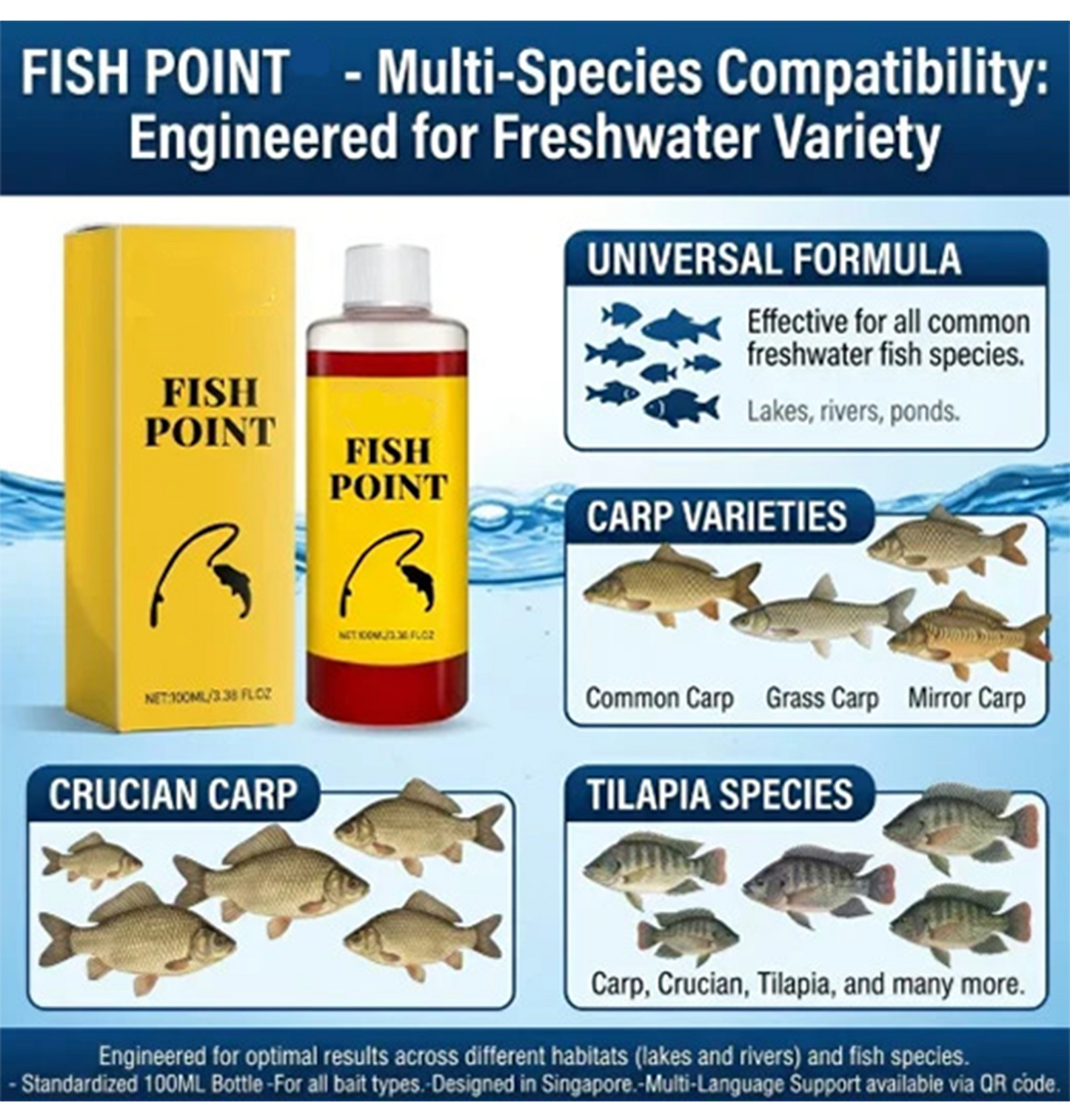 🎣 Concentrated Fish Attractant Liquid