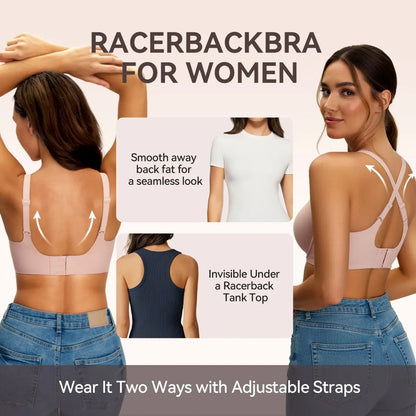 💥Bras for Women No Underwire Wave Push Up Wireless Bra
