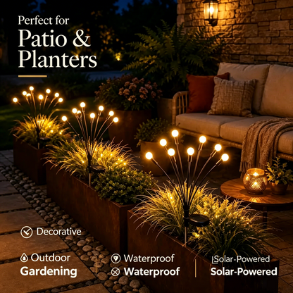 Solar Firefly Garden Lights, 2 Pack🌟