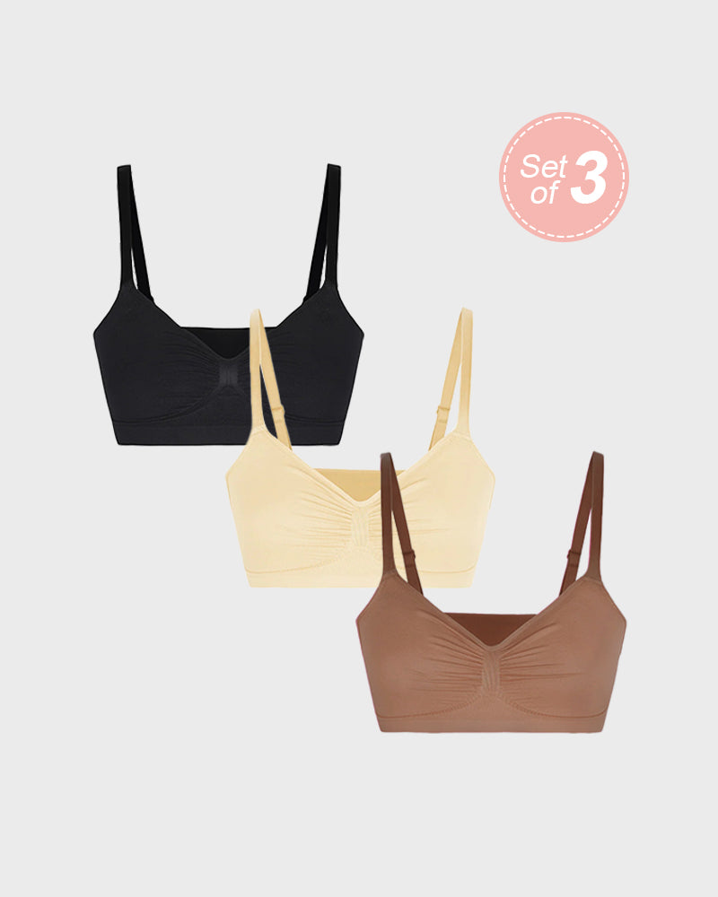 Full Coverage Seamless Natural Lift Bra
