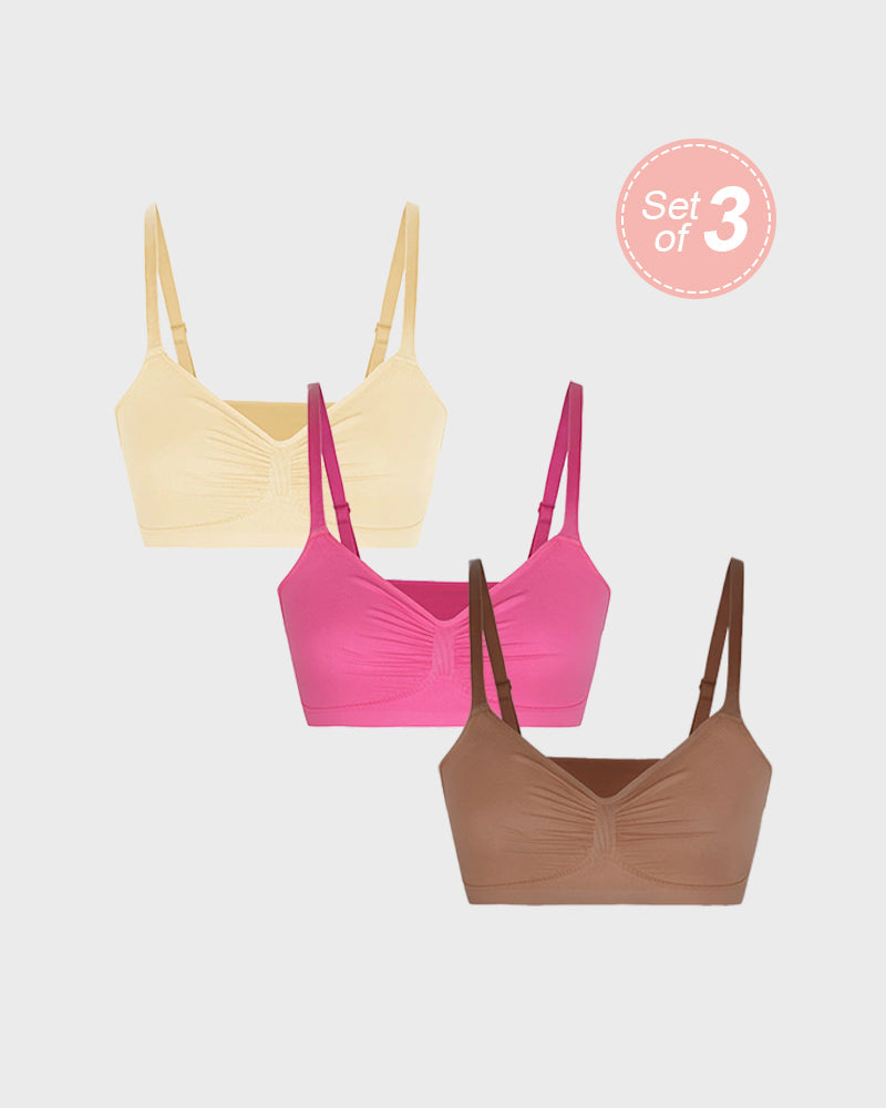 Full Coverage Seamless Natural Lift Bra