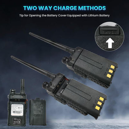 UV-5R Ham Radio Long Range UV5R Two Way Radio Dual Band Walkie