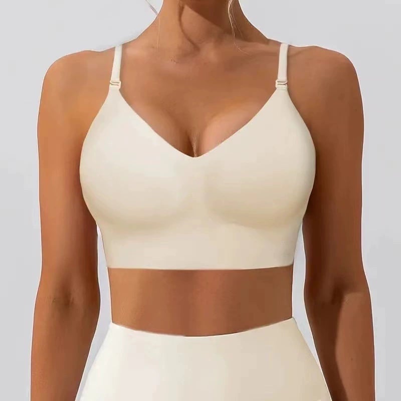 💗Women's Solid Color Wireless Backless Bra