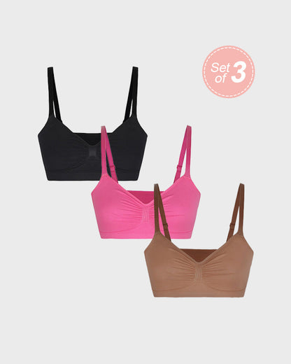 Full Coverage Seamless Natural Lift Bra