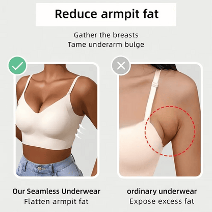 💗Women's Solid Color Wireless Backless Bra