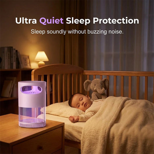 🦟🔥LAST DAY SALE 49% OFF-UV Mosquito Killer Lamp – quiet, USB, chemical-free. 50K+ sold! 🔇🌙