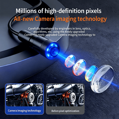 🔍 Endoscope Camera with Light – 1920P HD Inspection Tool