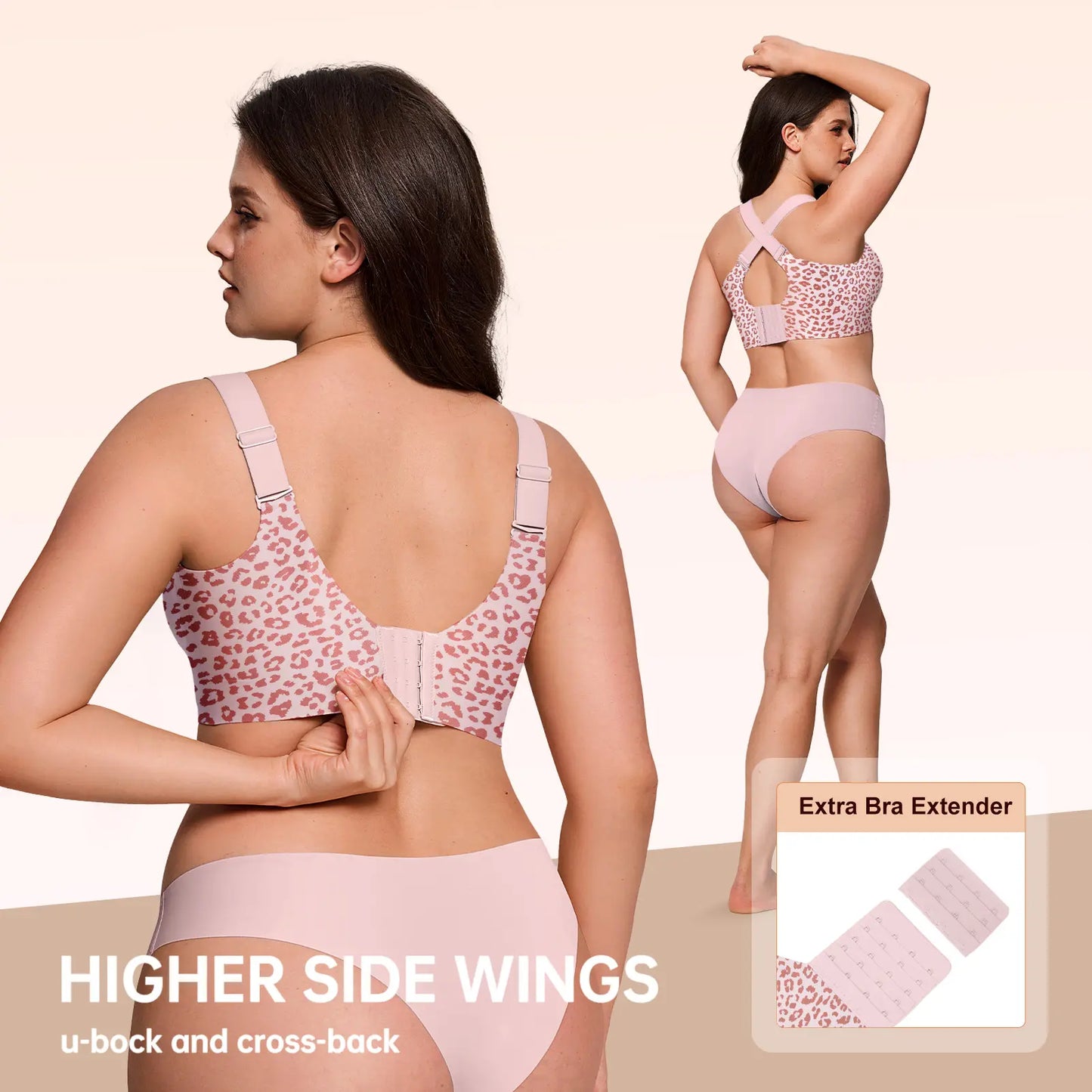 💥Comfortable Wireless Full Coverage Jelly Smoothing Bra