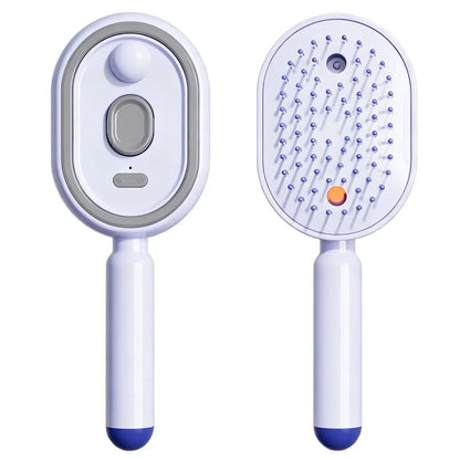 🔥 Essential Oil Mist Comb, Anti-Tangle Electric Massage Brush