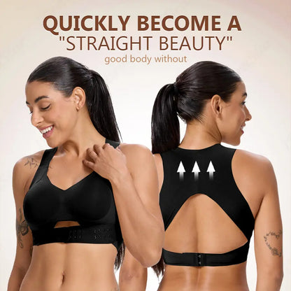 All-Day Comfort: Beige Wireless Sports Bra with Integrated Molded Cups | Seamless Full Coverage Bra for Yoga & Training