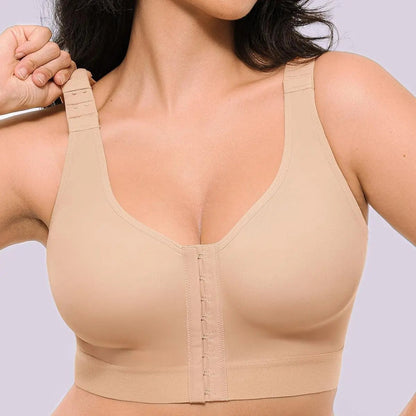 Shapecurve Shapewear with bra Bare Essentials AirSlim Unlined Wireless Back Support Bra