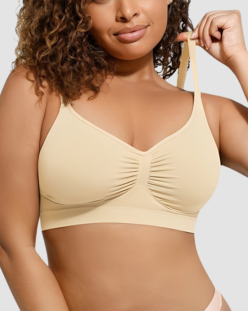 Full Coverage Seamless Natural Lift Bra