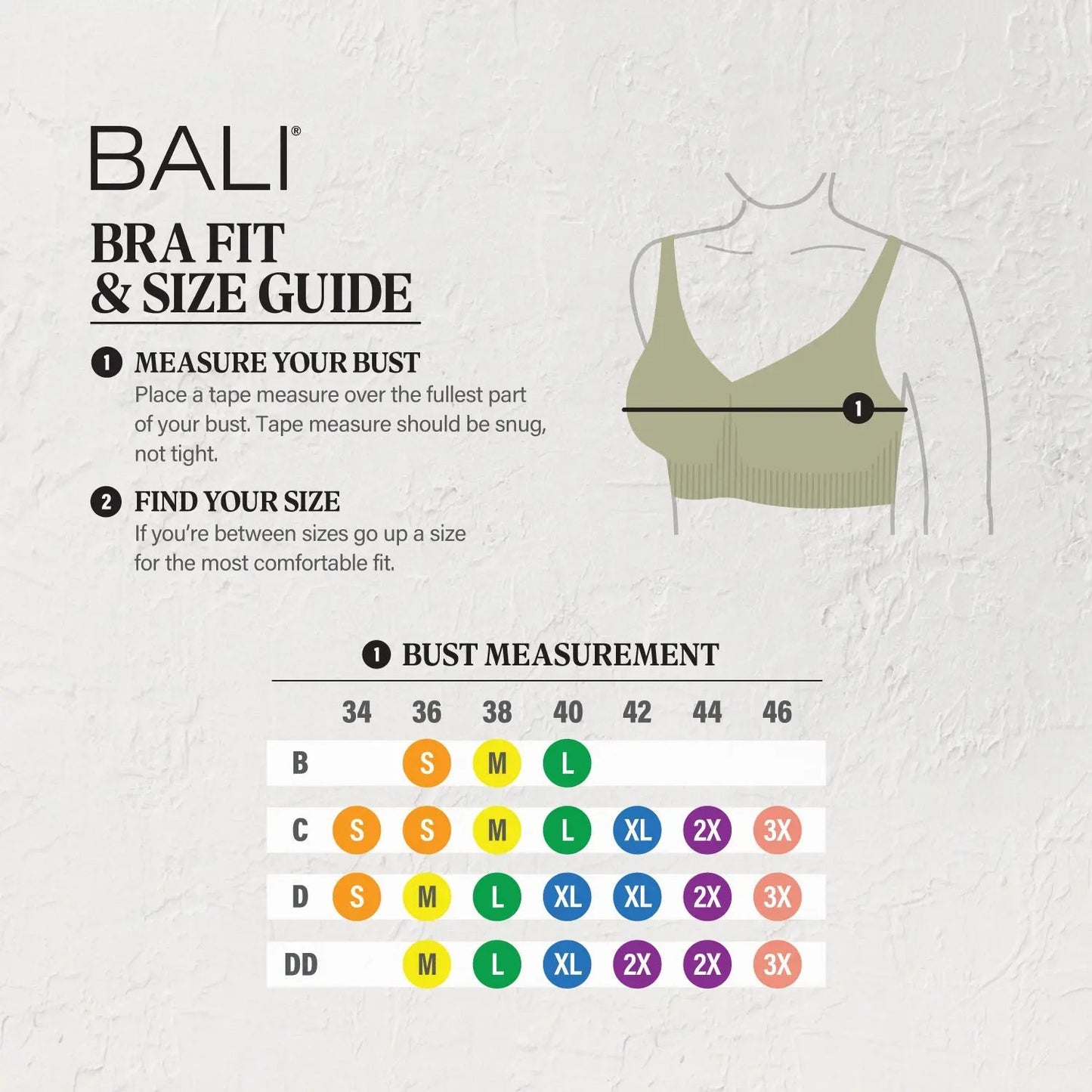 💥Comfort Revolution ComfortFlex Fit Shaping Wireless Bra White Tropic L Fabric Seamless